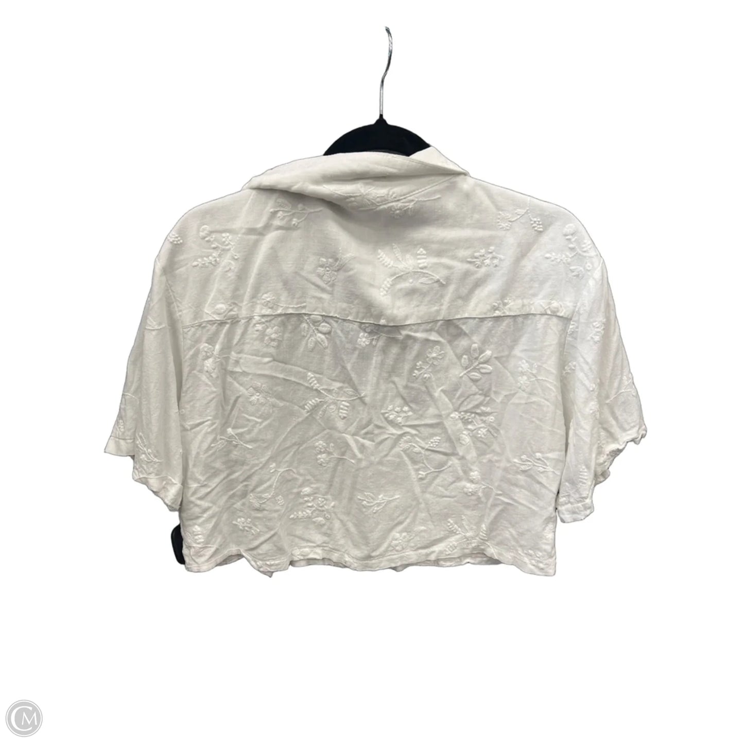 Top Long Sleeve By Kirious In White, Size: Xl