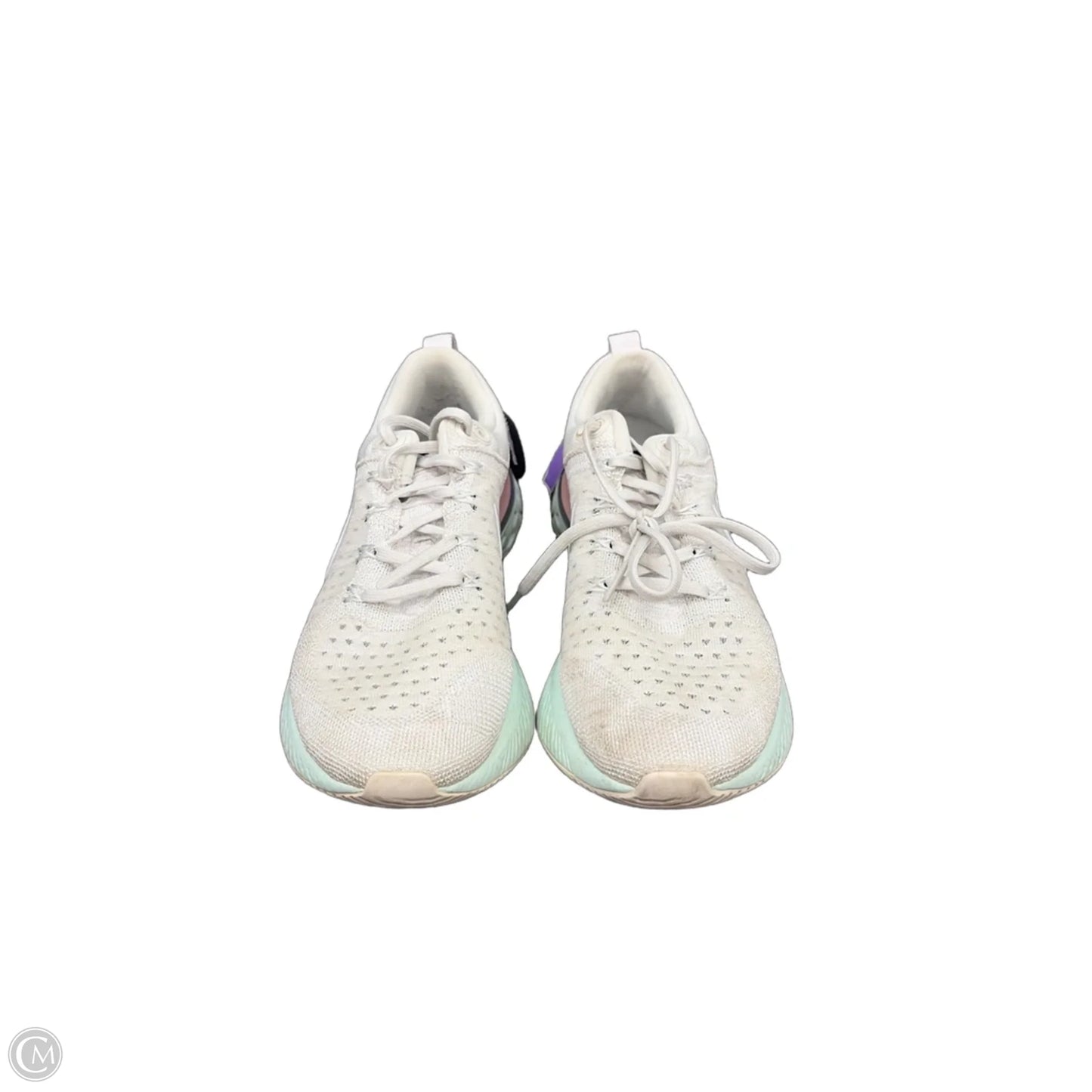 Shoes Athletic By Nike In Blue & Pink, Size: 8