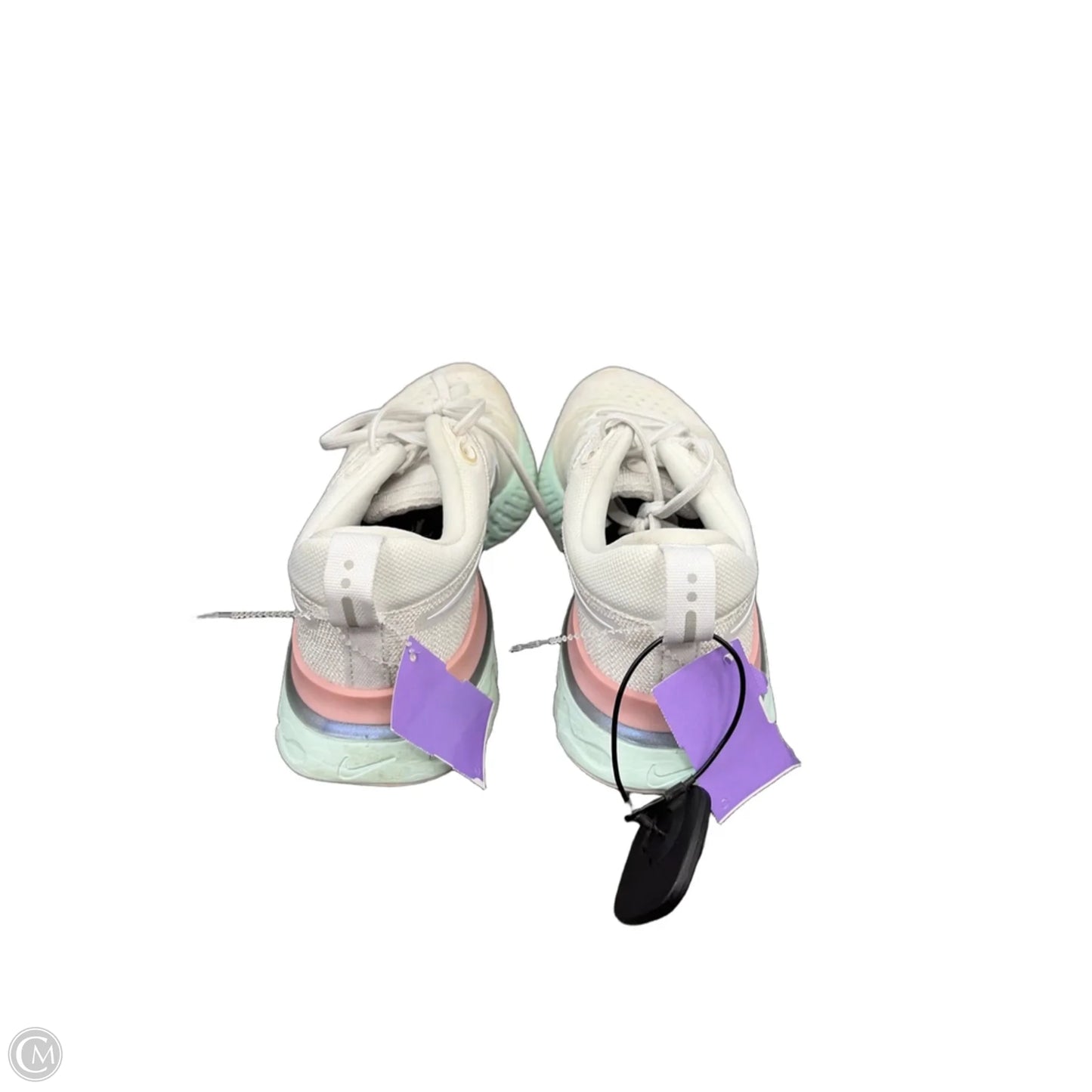 Shoes Athletic By Nike In Blue & Pink, Size: 8