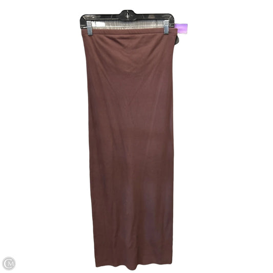 Dress Casual Maxi By A New Day In Brown, Size: S