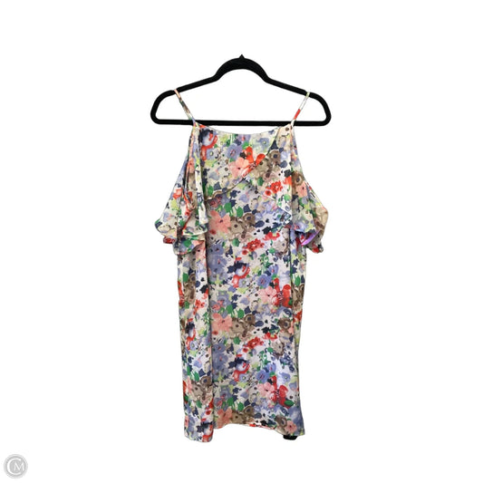 Dress Casual Midi By Emma And Michele In Multi-colored, Size: L