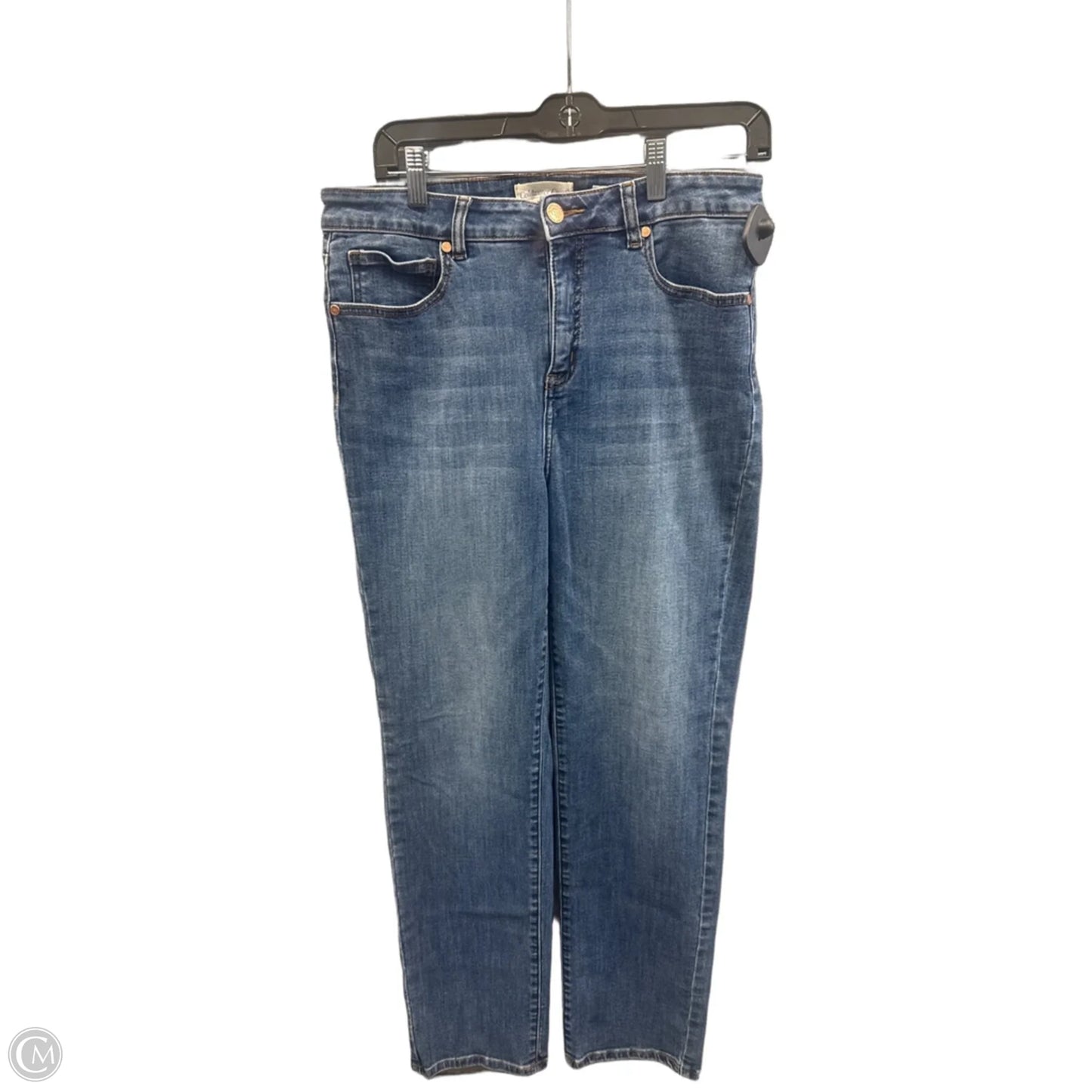 Jeans Straight By Coldwater Creek In Blue Denim, Size: 10