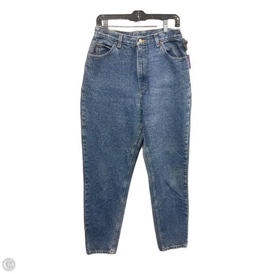 Jeans Straight By Riders In Blue Denim, Size: 14l