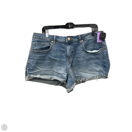 Athletic Shorts By Wild Fable In Blue Denim, Size: 16