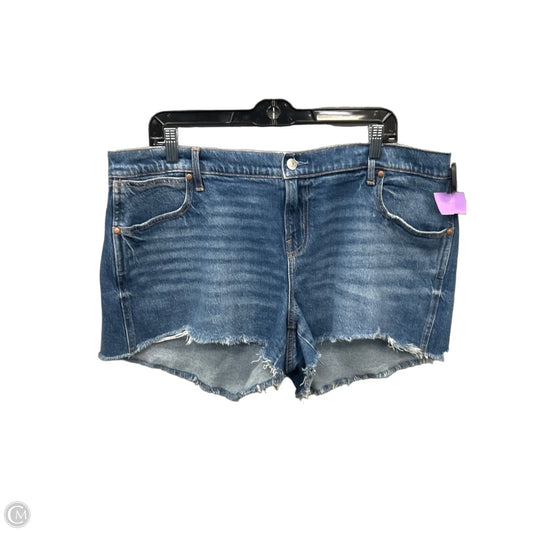 Shorts By American Eagle In Blue Denim, Size: 16