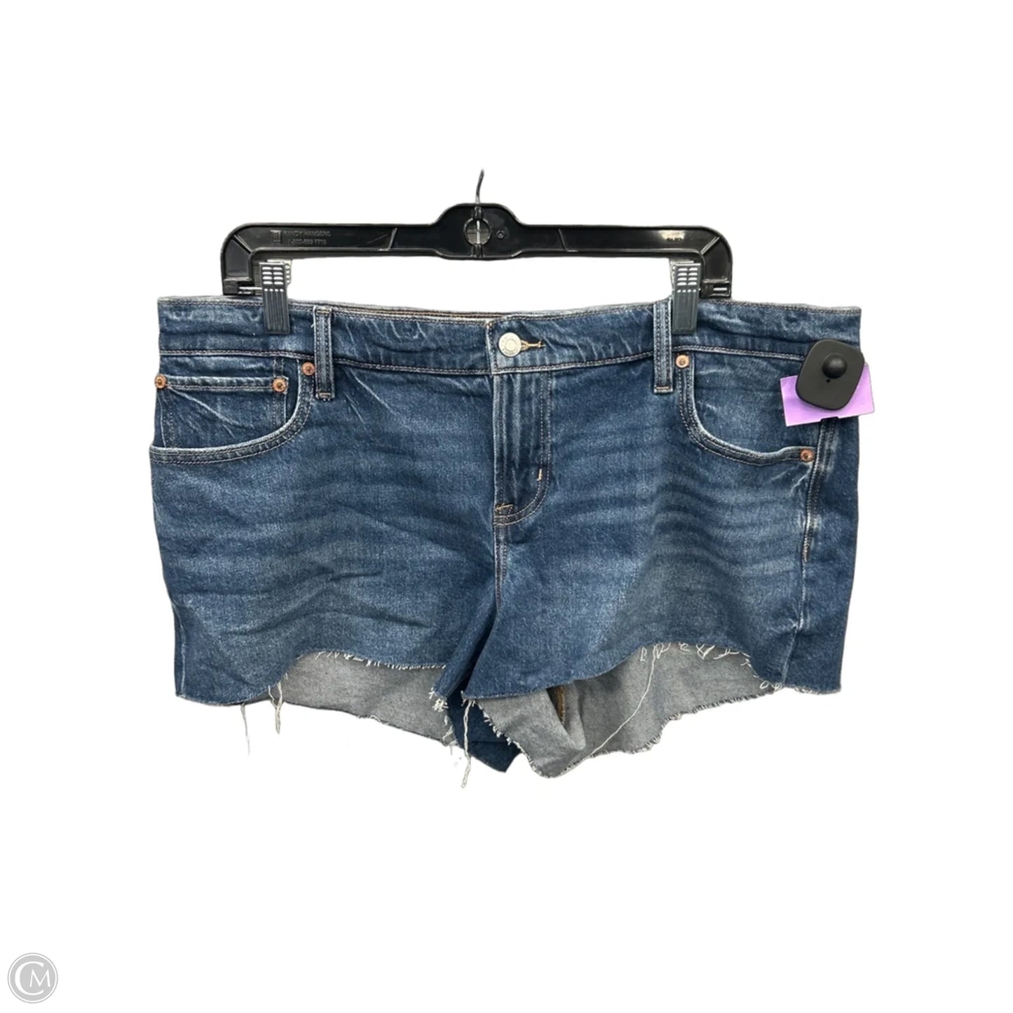 Shorts By American Eagle In Blue Denim, Size: 16