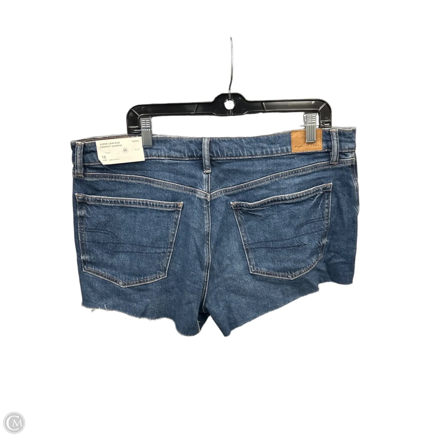 Shorts By American Eagle In Blue Denim, Size: 16