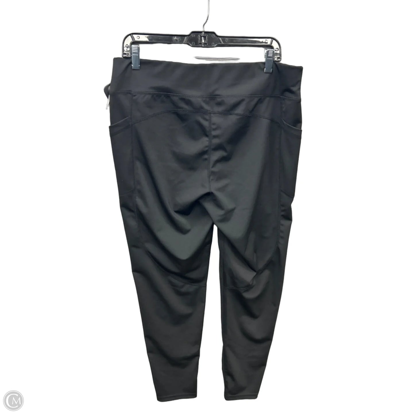 Athletic Leggings By Rag In Black, Size: 2x