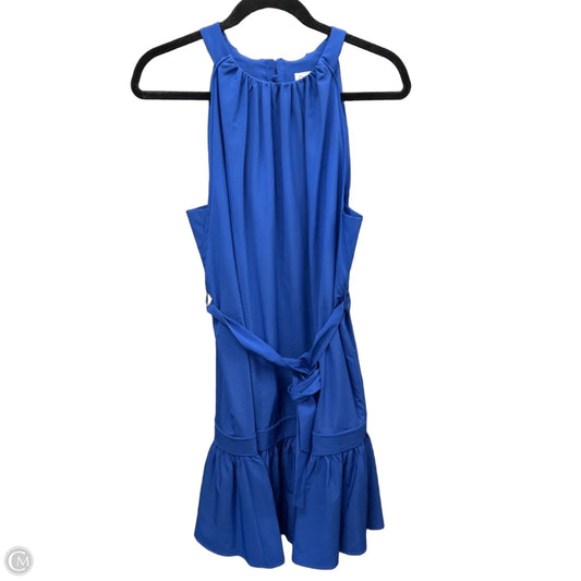Dress Casual Midi By Calvin Klein In Blue, Size: S