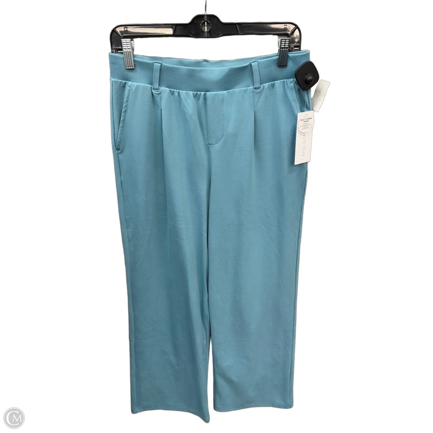 Pants Wide Leg By Yogalicious In Blue, Size: S