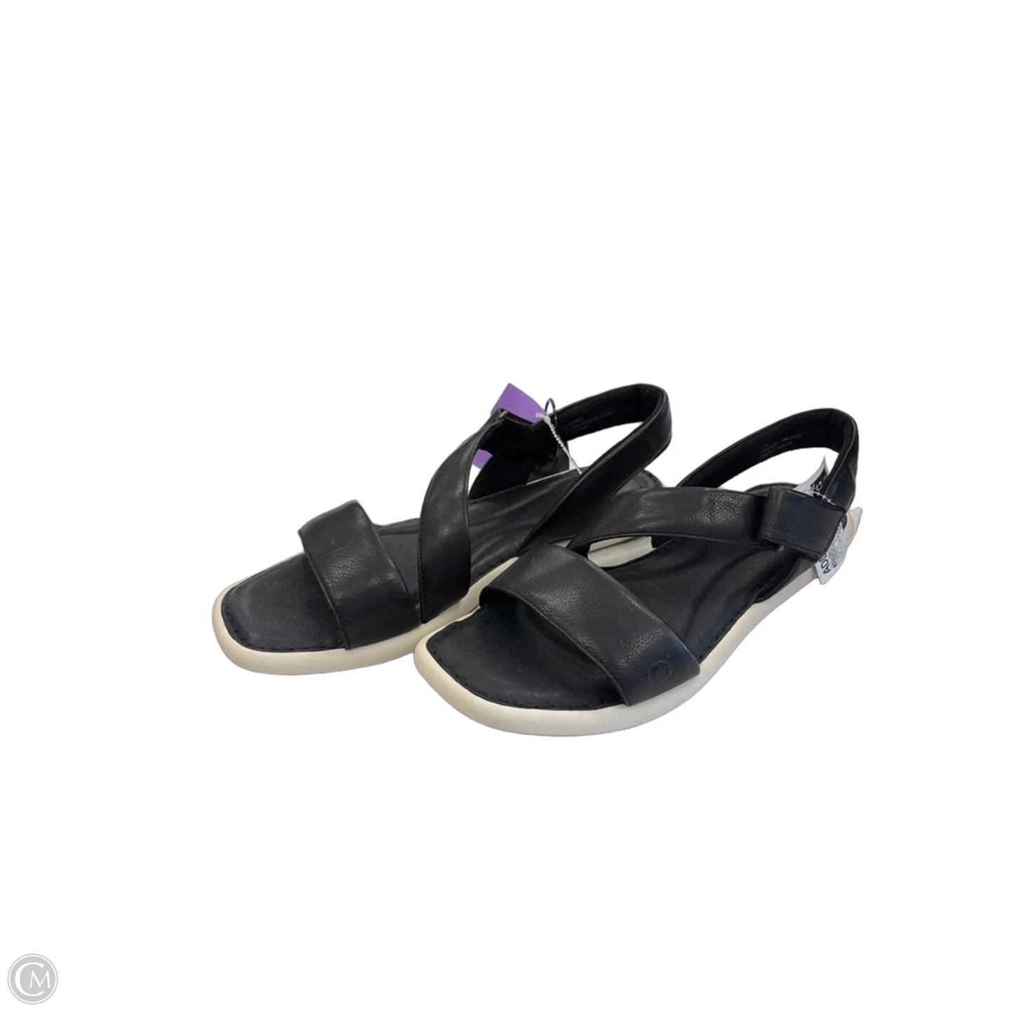 Sandals Flats By Born In Black, Size: 10