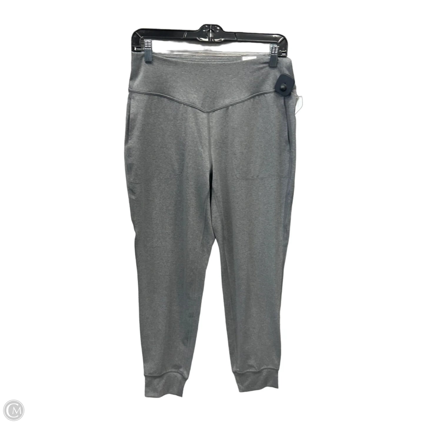 Athletic Leggings By Tek Gear In Grey, Size: M