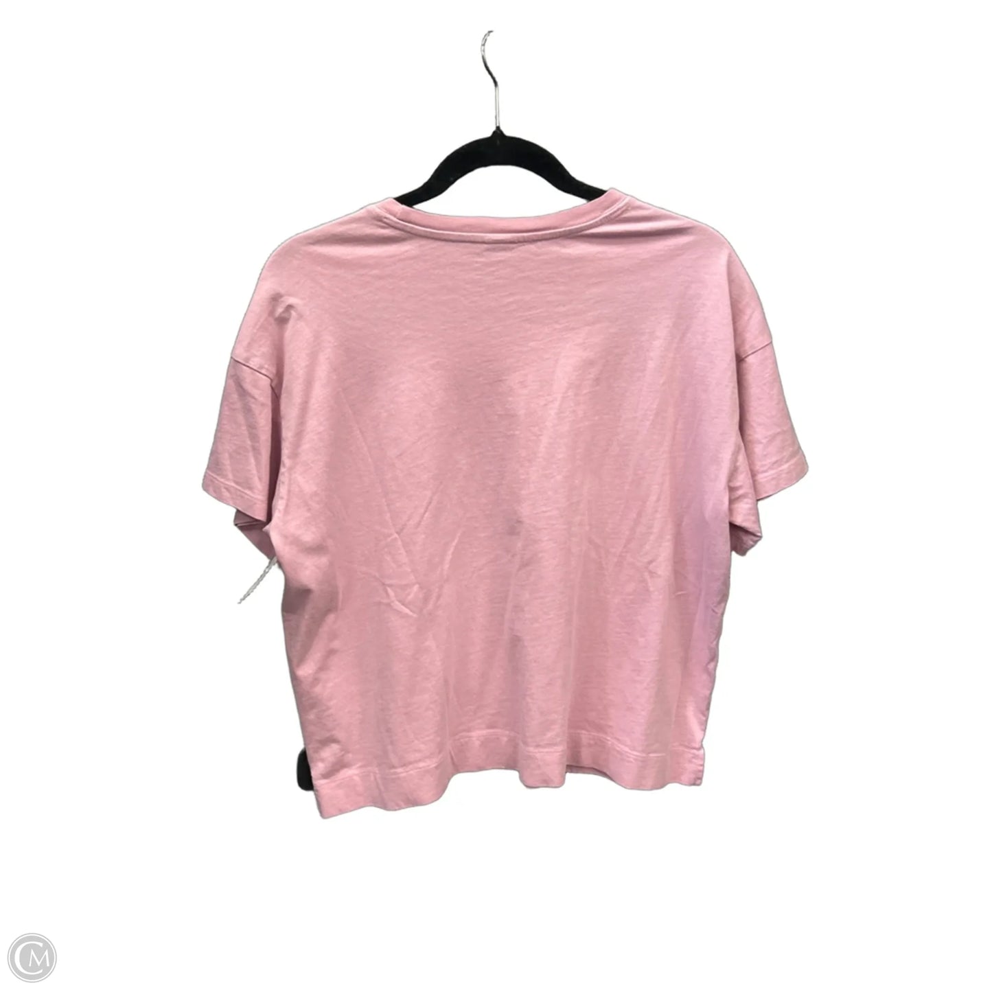 Top Short Sleeve Basic By Old Navy In Pink, Size: L