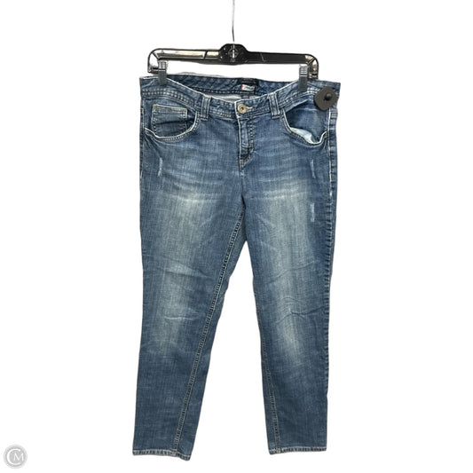 Jeans Skinny By Tommy Hilfiger In Blue Denim, Size: 12