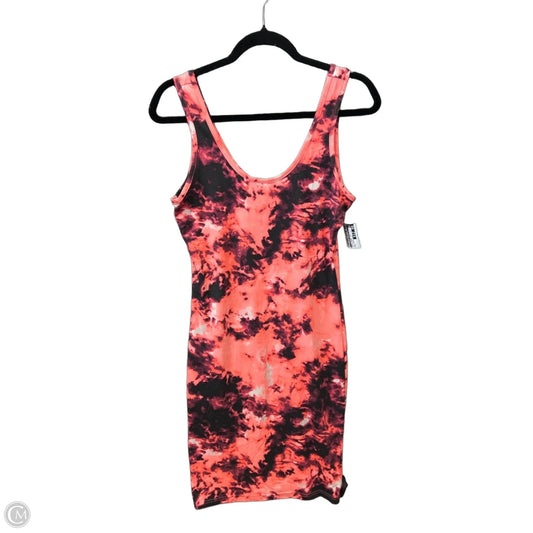 Dress Casual Midi By Clothes Mentor In Tie Dye Print, Size: L