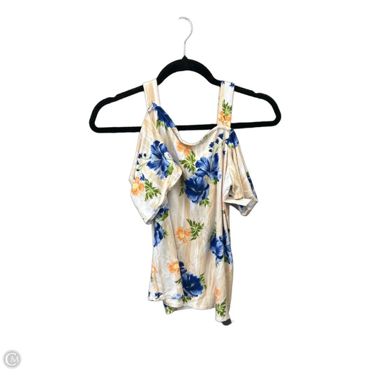 Top Short Sleeve By Jm Collections In Multi-colored, Size: Sp