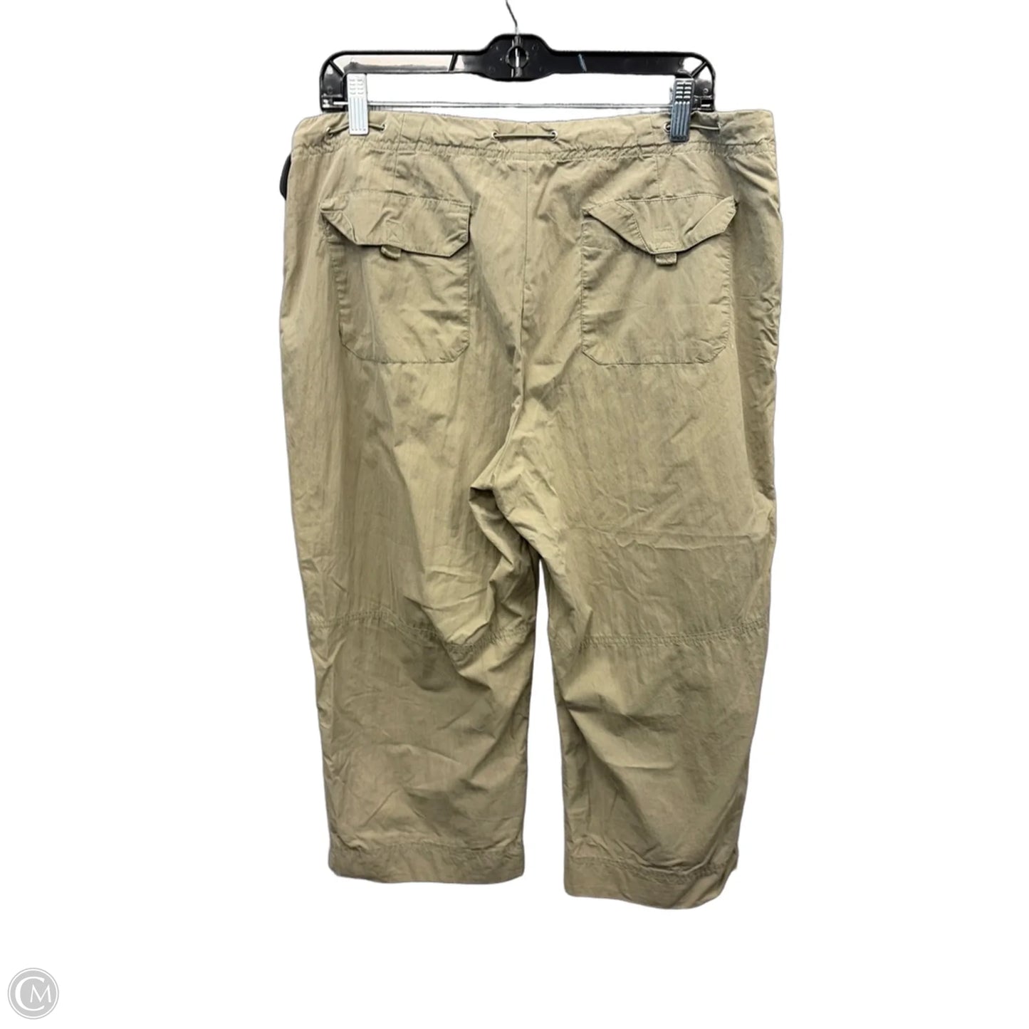 Capris By Gloria Vanderbilt In Green, Size: 16