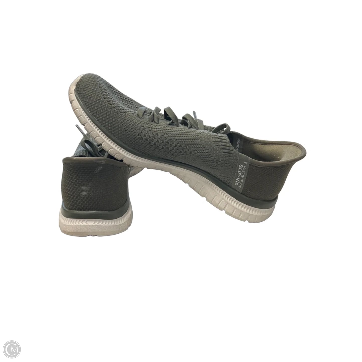 Shoes Athletic By Skechers In Green, Size: 7