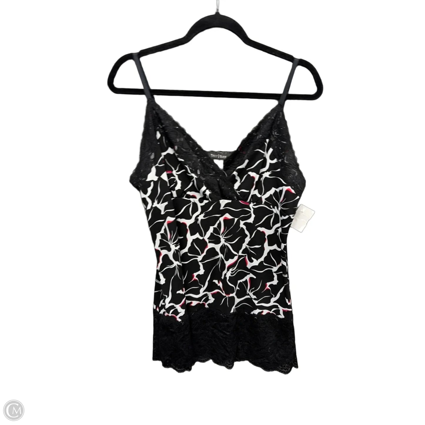 Top Sleeveless By White House Black Market In Black & White, Size: Xl
