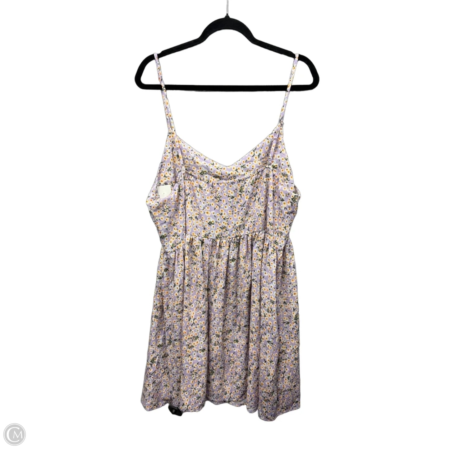 Dress Casual Midi By Shein In Purple, Size: 1x