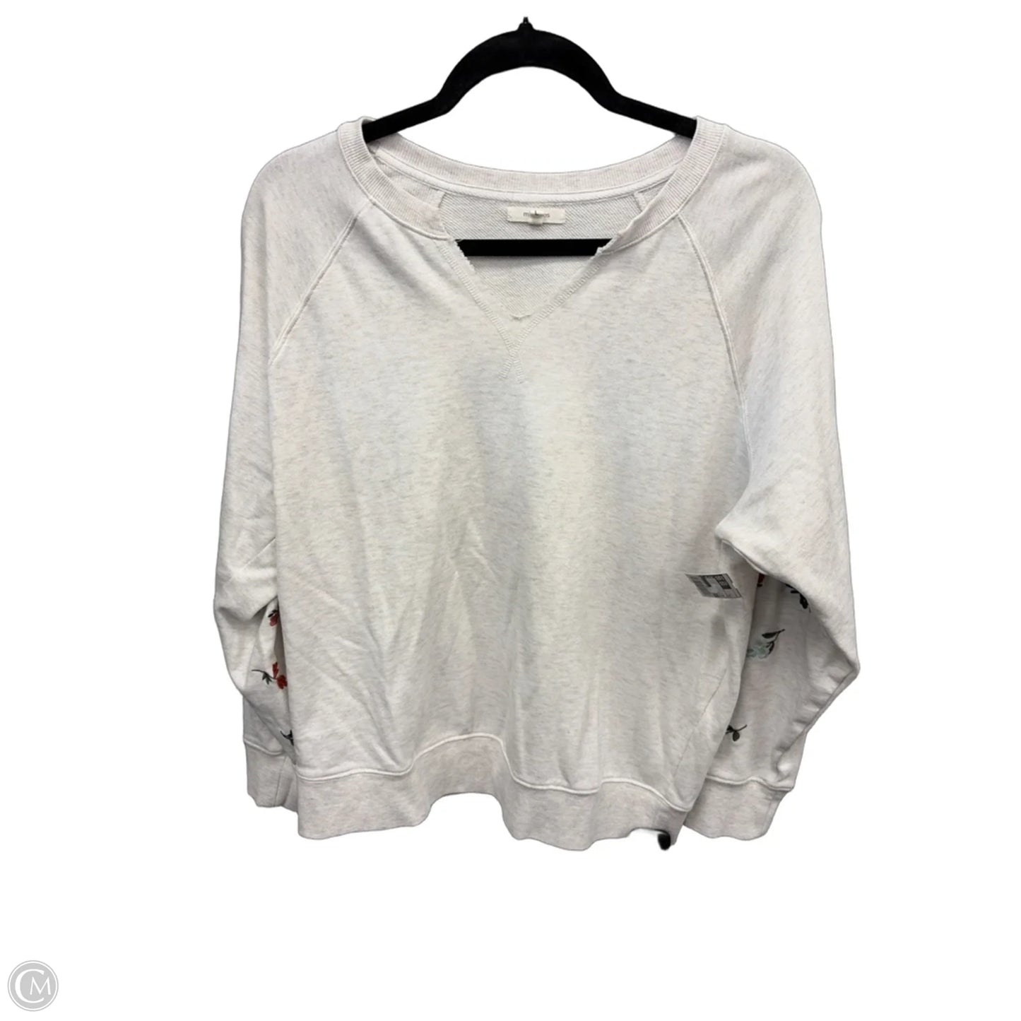 Top Long Sleeve By Maurices In Grey, Size: L