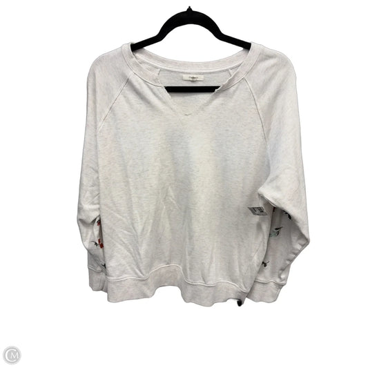 Top Long Sleeve By Maurices In Grey, Size: L