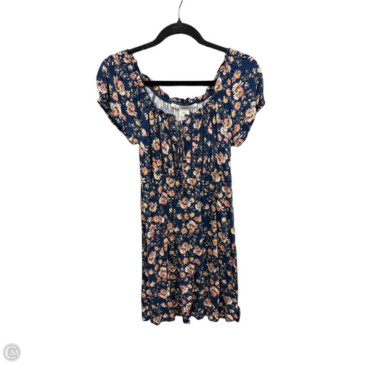 Dress Casual Midi By American Rag In Blue, Size: Xs