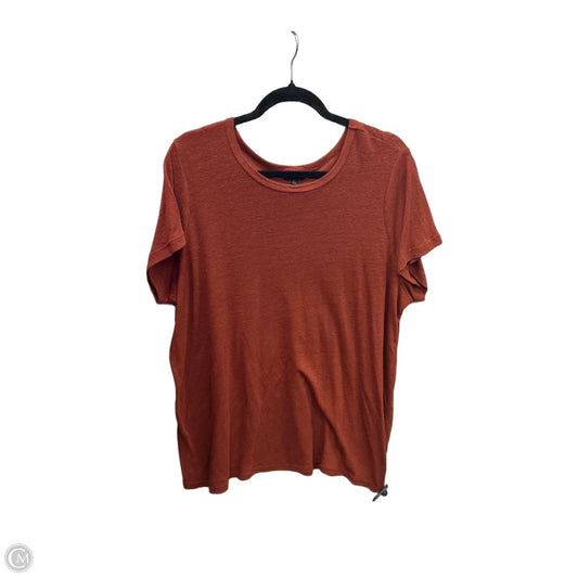 Top Short Sleeve By Torrid In Bronze, Size: 3x