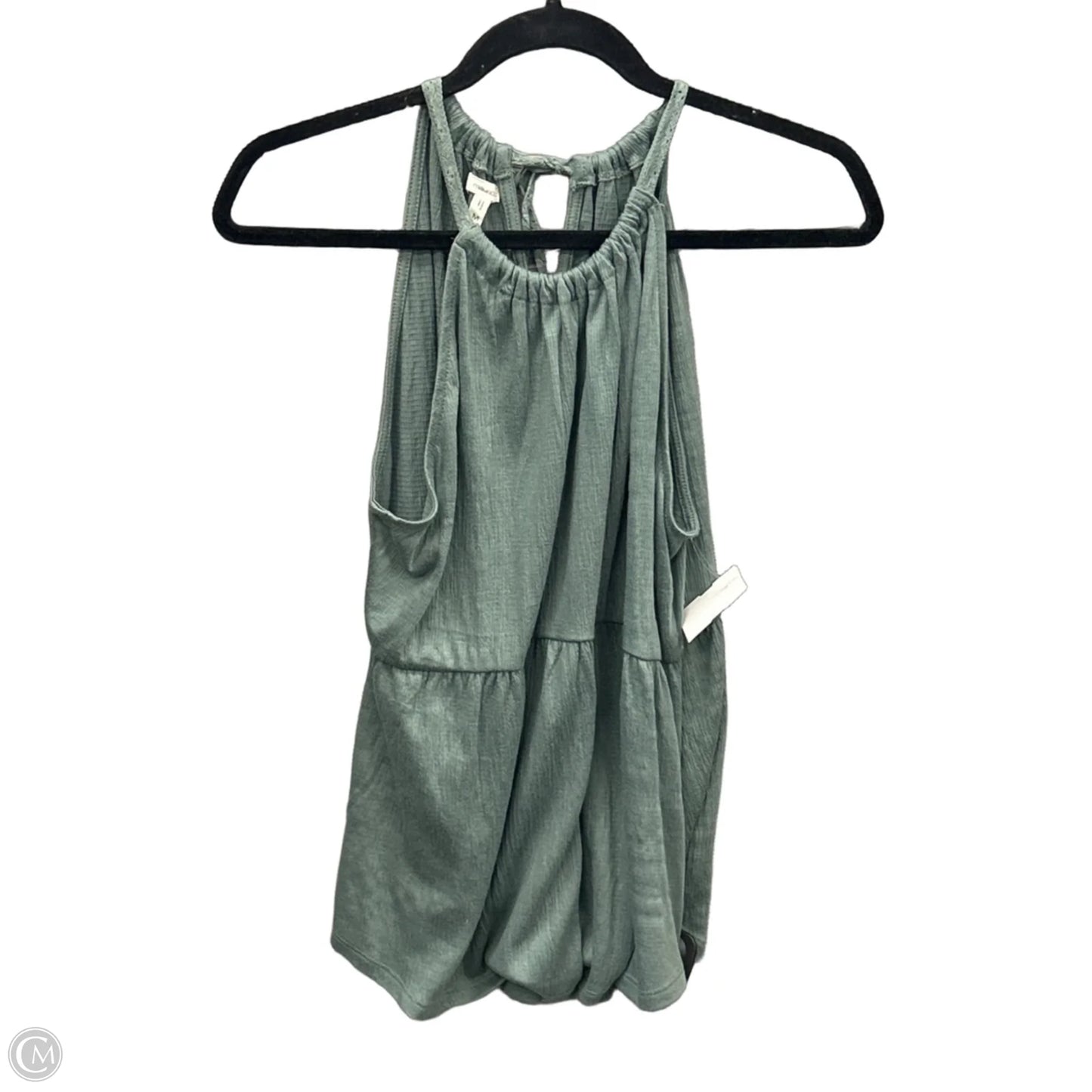 Top Sleeveless By Maurices In Green, Size: M