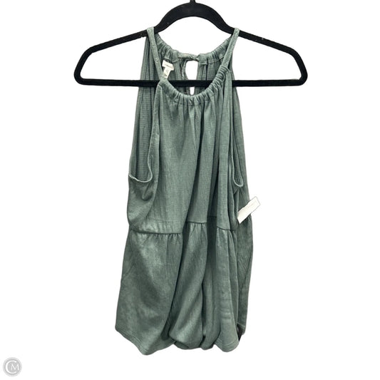 Top Sleeveless By Maurices In Green, Size: M