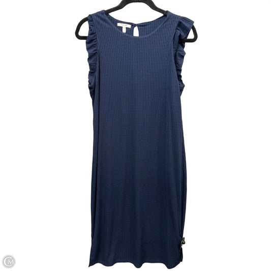 Dress Casual Maxi By Maurices In Navy, Size: L