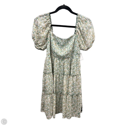 Dress Casual Midi By Jun & Ivy In Green, Size: Xs