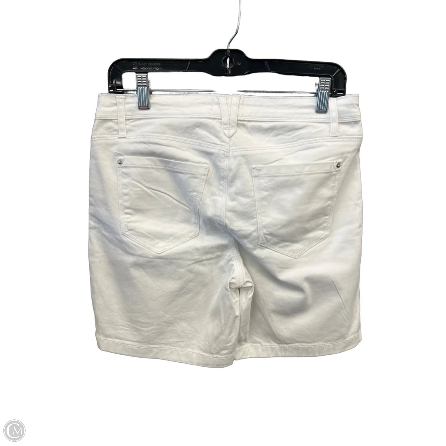 Shorts By Curve Appeal In White, Size: 6