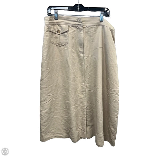 Skirt Maxi By White Stag In Tan, Size: 18