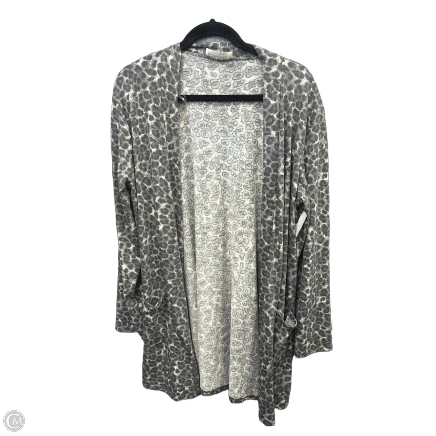 Cardigan By Zenana In Animal Print, Size: 1x