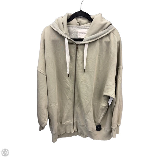 Sweatshirt Hoodie By American Eagle In Green, Size: L