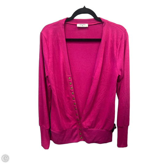 Cardigan By Zenana In Purple, Size: Xl