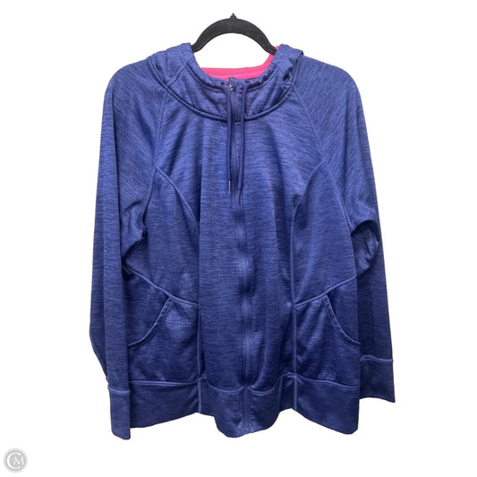 Athletic Sweatshirt Hoodie By Danskin Now In Purple, Size: 2x