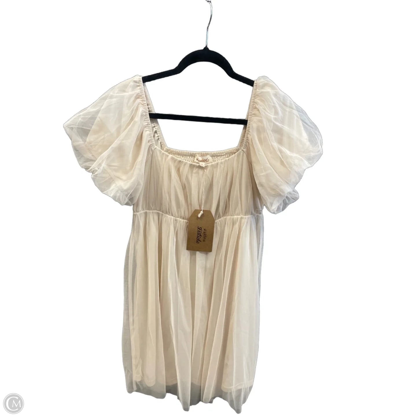 Dress Party Midi By Listicle In Cream, Size: L