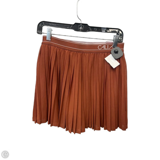 Athletic Skirt By Calia In Brown & White, Size: S