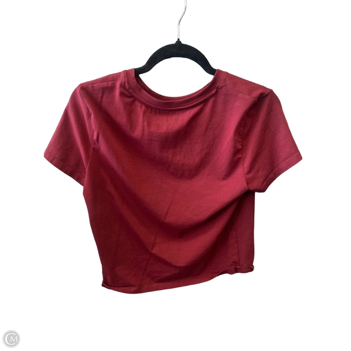 Top Short Sleeve By Clothes Mentor In Red, Size: L