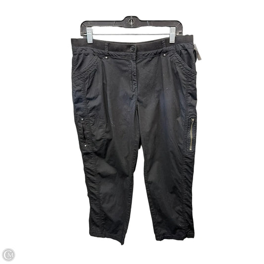 Pants Cropped By Chicos In Black, Size: 8