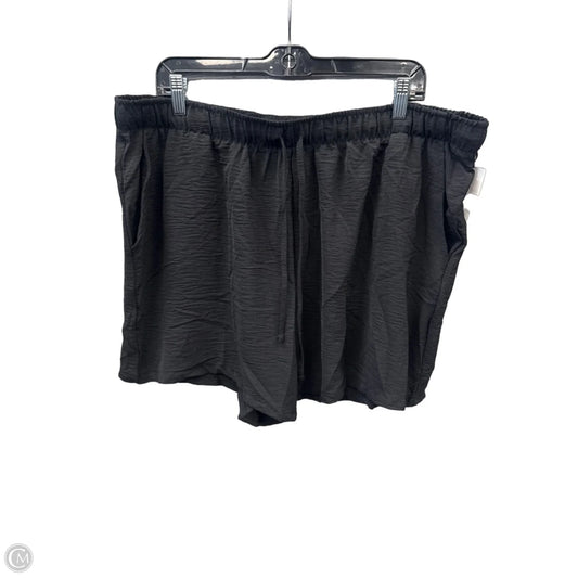 Shorts By Just Be In Black, Size: 22