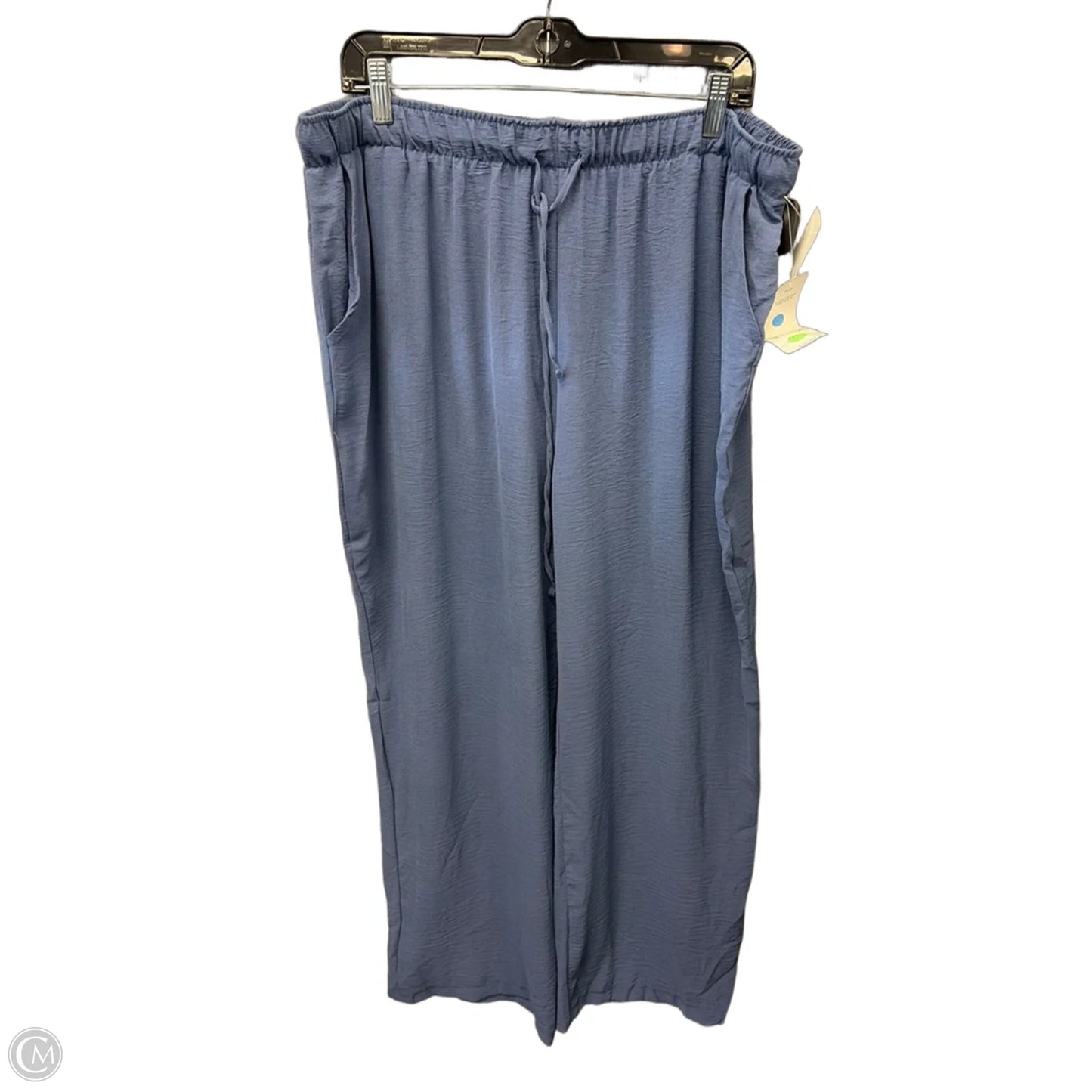 Pants Wide Leg By Just Be In Blue, Size: 20