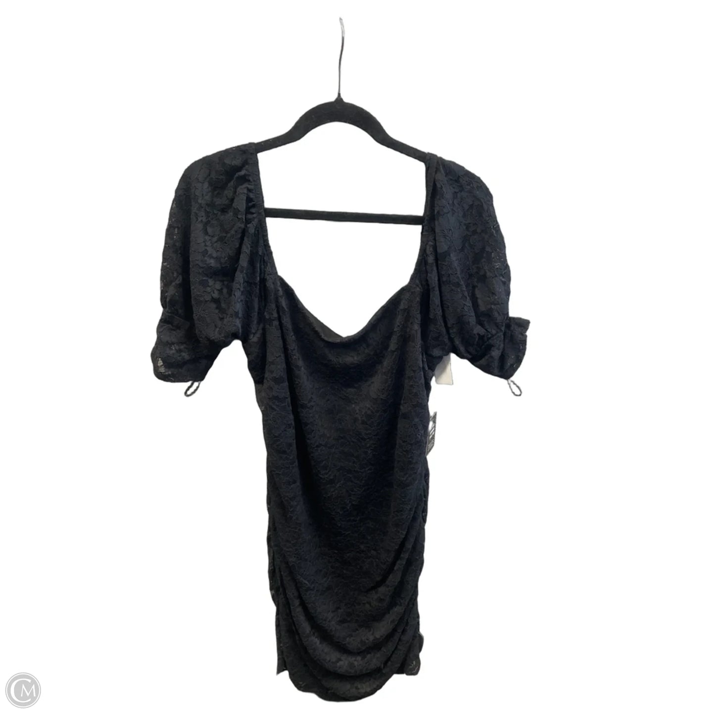 Dress Casual Midi By Express In Black, Size: Xl