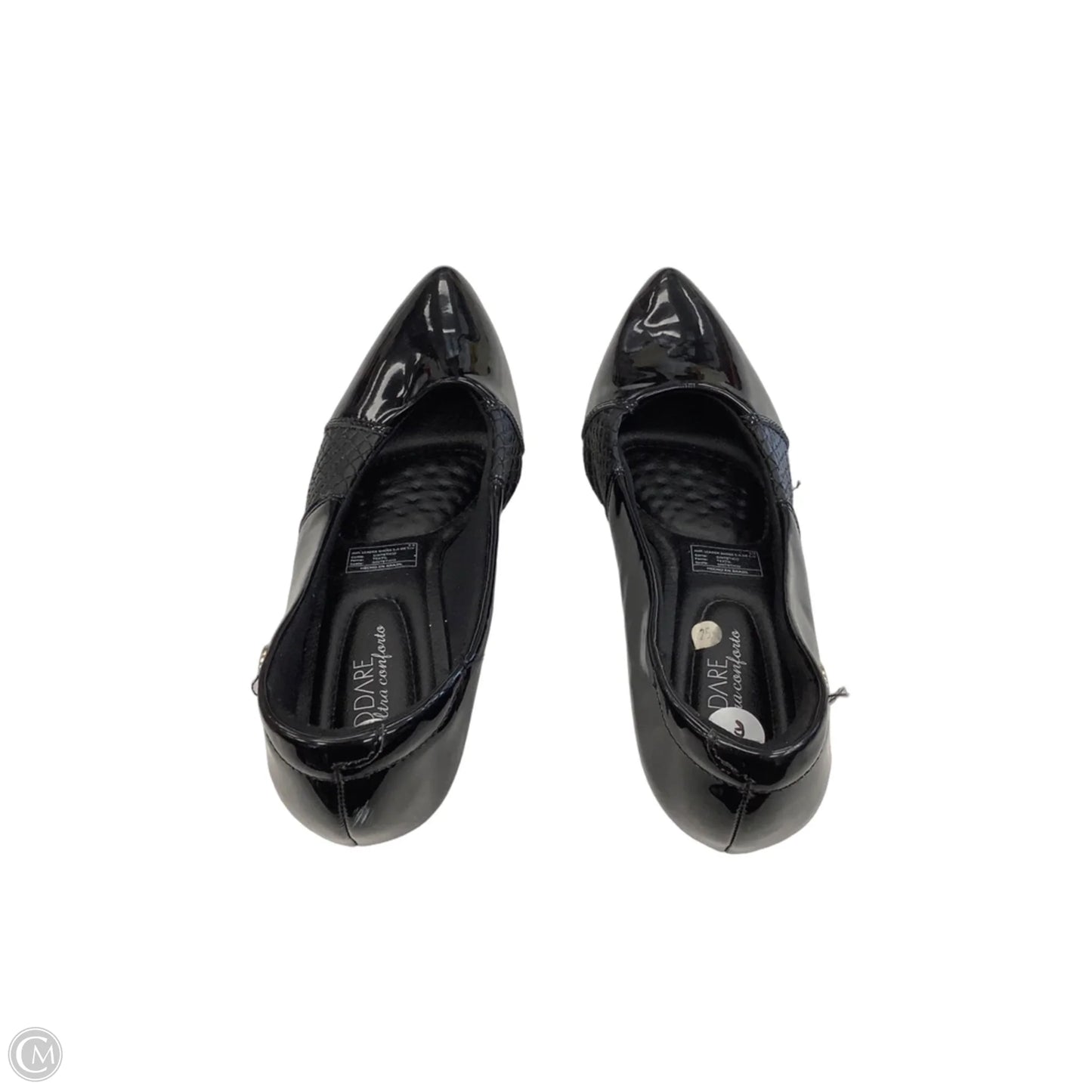 Shoes Heels Kitten By Clothes Mentor In Black, Size: 8