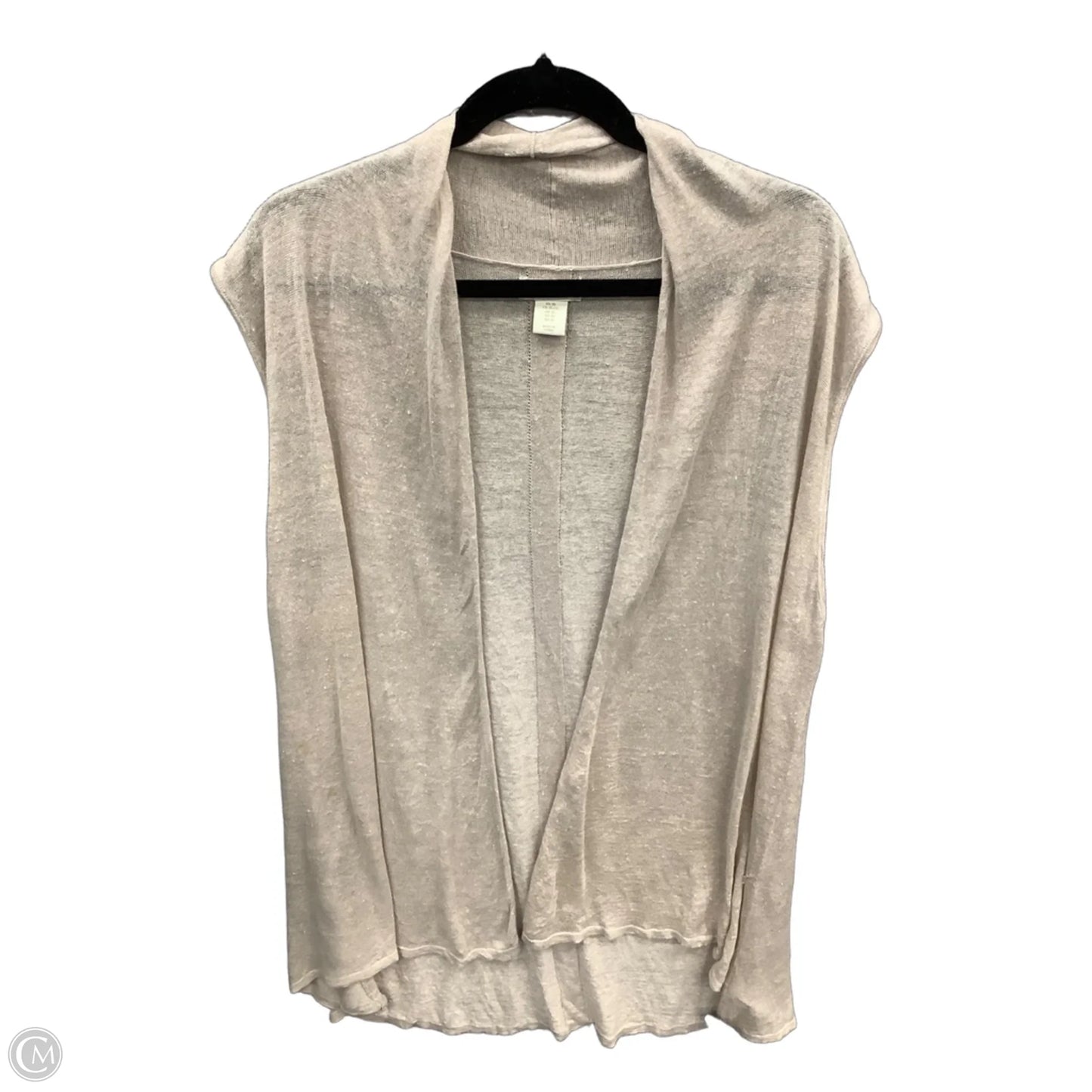 Vest Other By St Tropez In Tan, Size: Xl