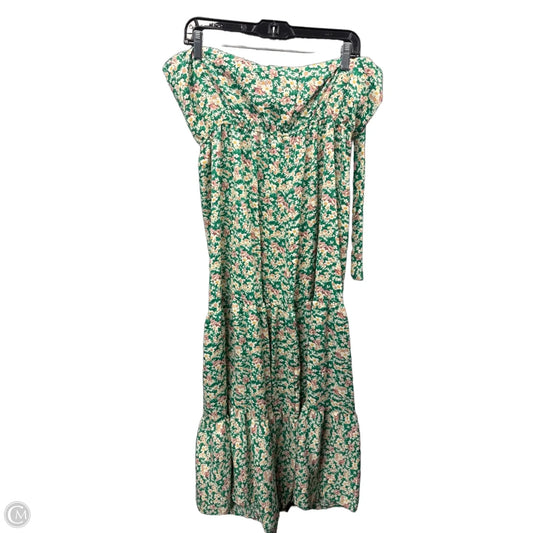 Dress Casual Maxi By Prettygarden In Green, Size: L
