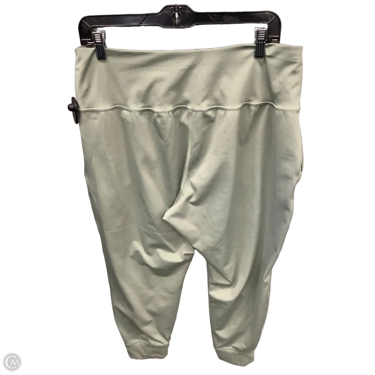 Athletic Leggings By Under Armour In Green, Size: 1x