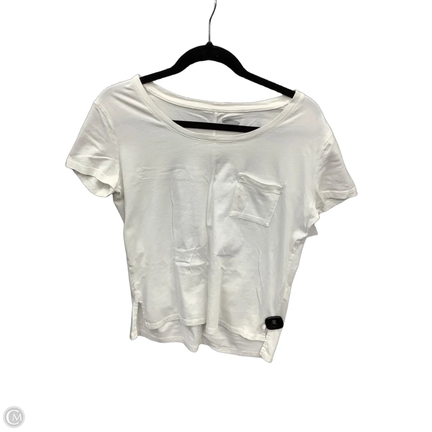 Top Short Sleeve Basic By Old Navy In White, Size: Xs